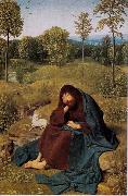 Geertgen Tot Sint Jans St John the Baptist in the Widerness (mk08) china oil painting reproduction